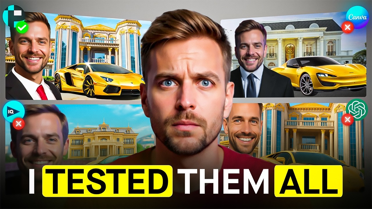 I Made the Same Thumbnail in Every AI Thumbnail Maker