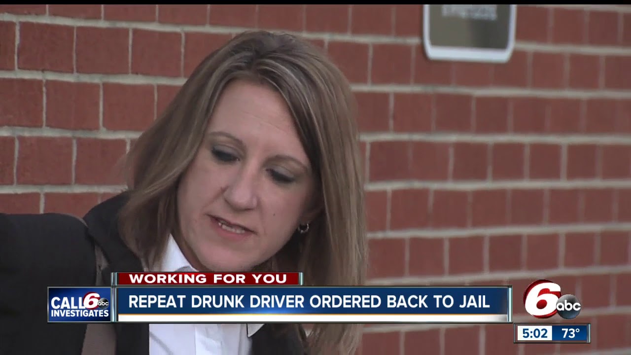 Repeat drunk driver ordered back to jail