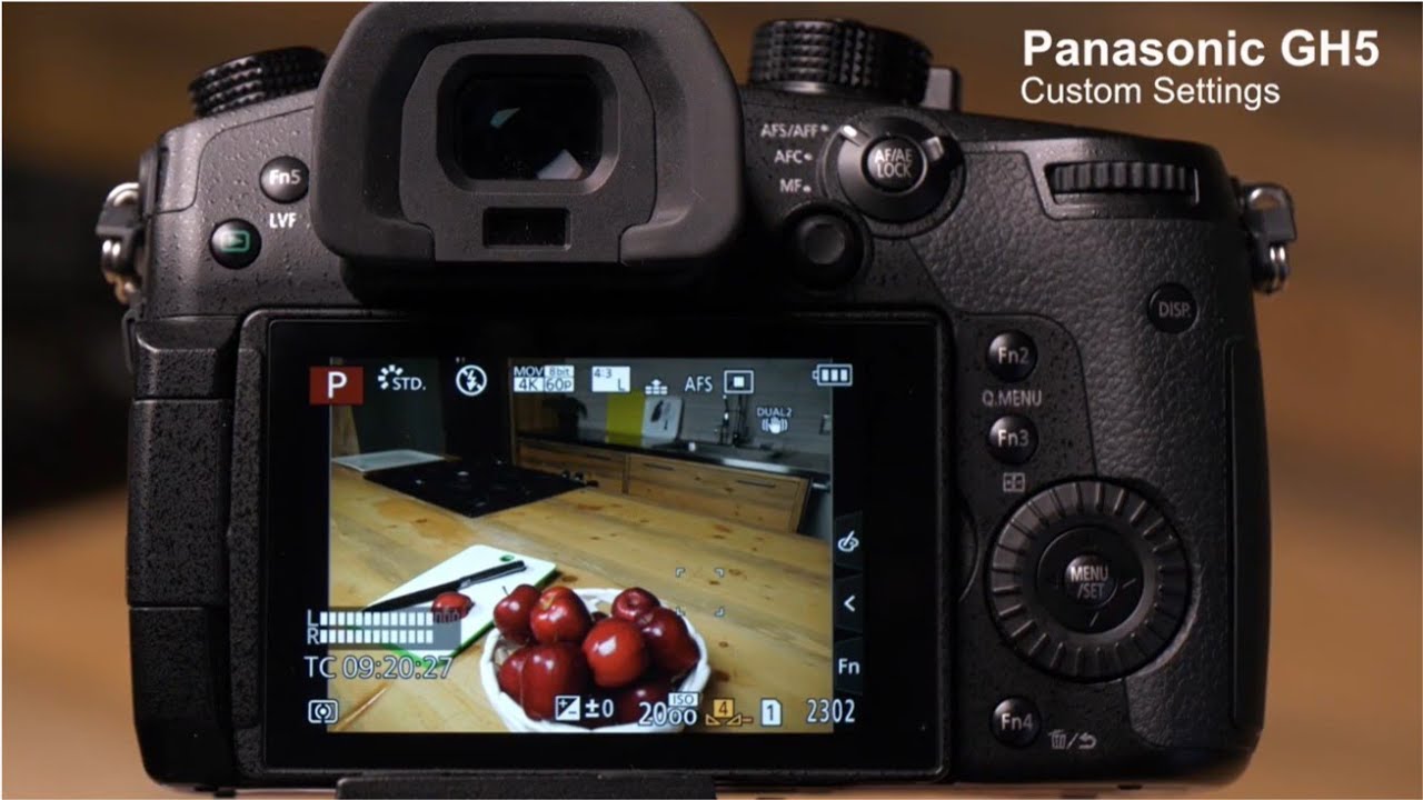 Lumix Academy GH5 | Custom Settings