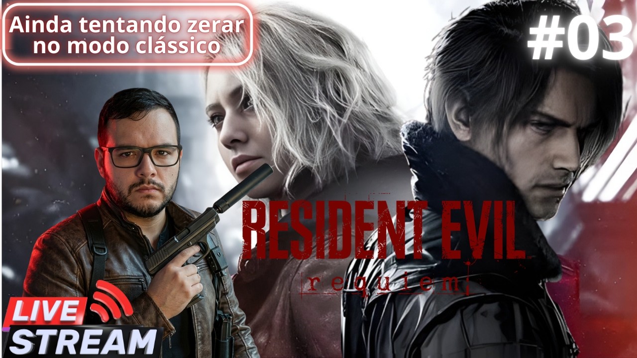 Resident Evil: Requiem - Tentando zerar no CLÁSSICO | Vale 350? | Ps5