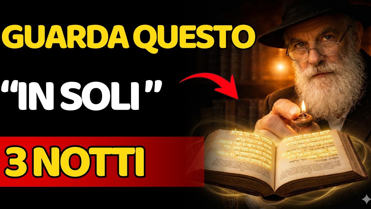 LEGGI questo Salmo per 3 NOTTI: Ciò che accade il 4° giorno ti SCONVOLGERÀ!