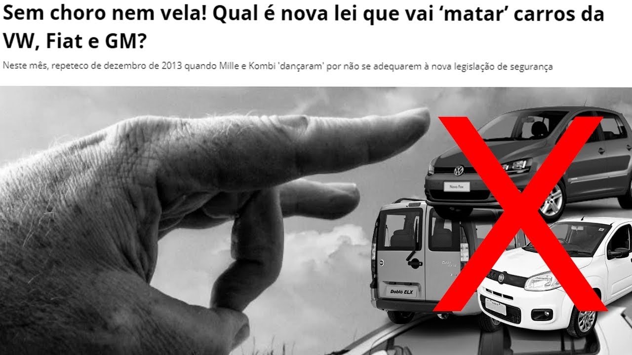 ESSES CARROS SAIR&Atilde;O DE LINHA EM JANEIRO DE 2022! ALGUNS QUE EU NUNCA IMAGINEI! PROCONVE L7 😱😢