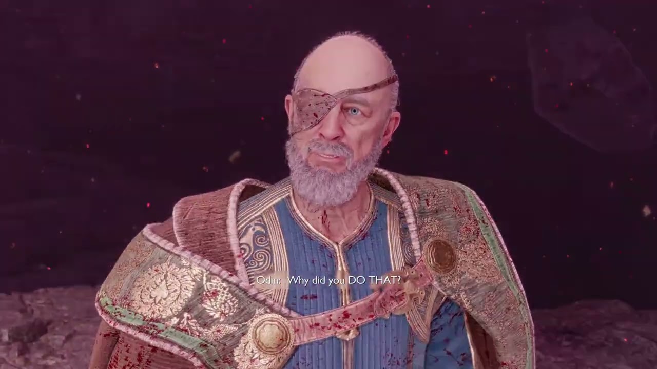 atreyus breaks the mask #mask #godofwarragnarok #ps5