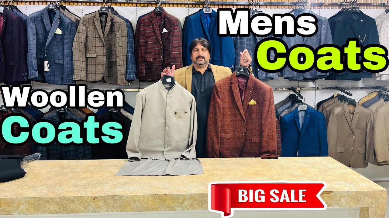 Mens Casual Coats |Branded Woolen Coats for mens |Mens shalwar kameez |Gents Waistcoat Market
