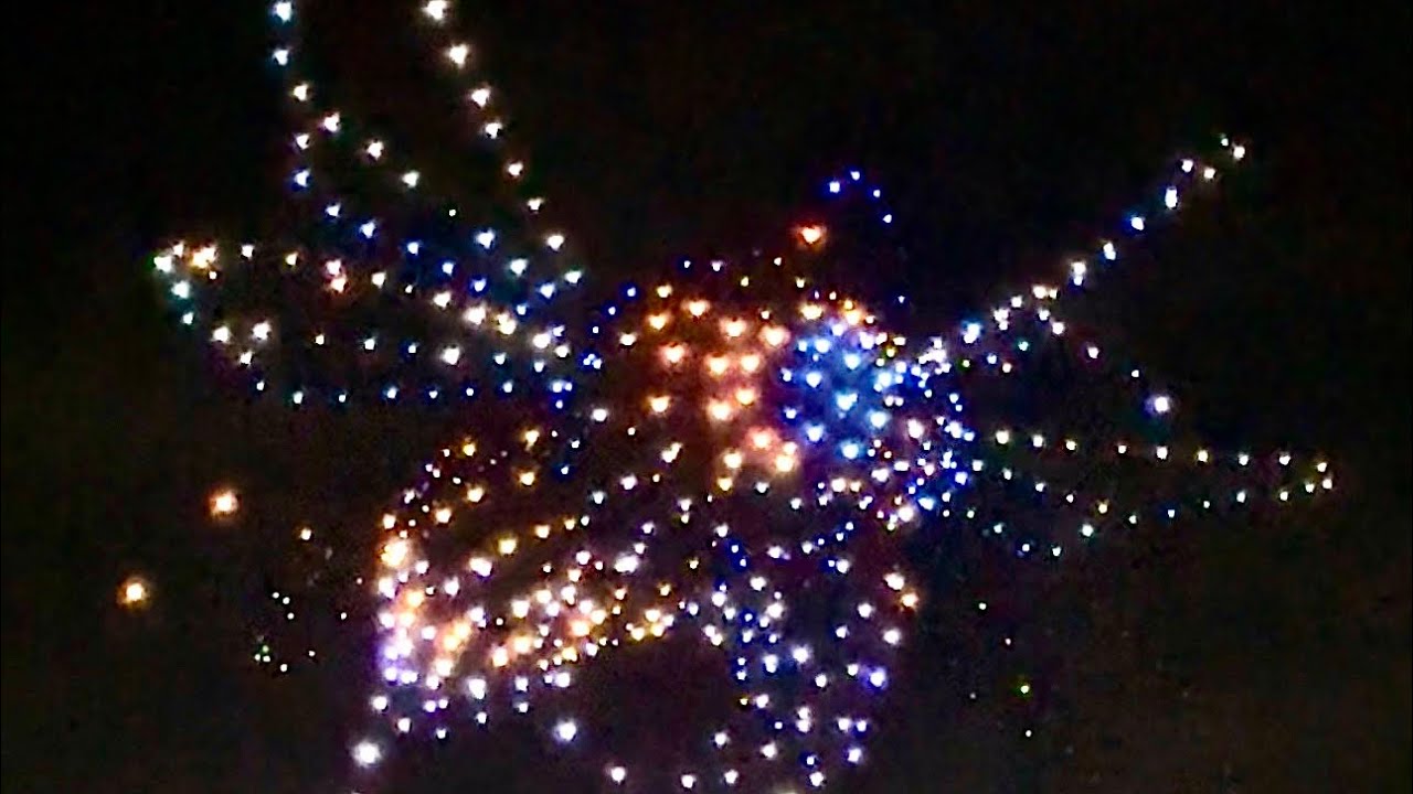Night of Lights: Drone Show Magic 🦋 Florida 