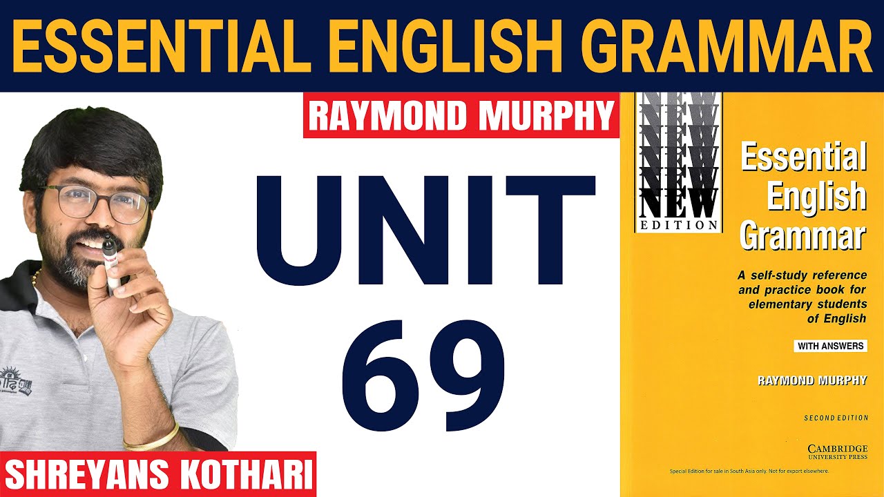 #69 Essential English Grammar by Raymond Murphy | Raymond Murphy English Grammar (Unit 69)