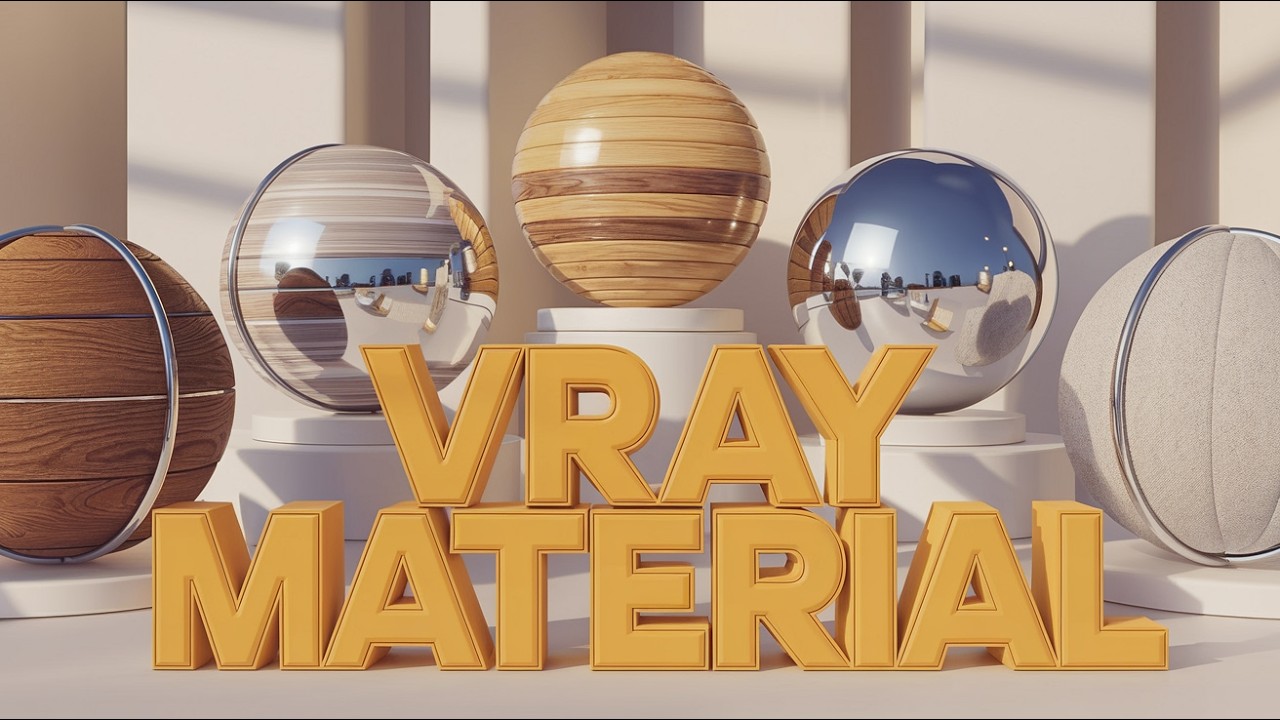 SketchUp'ta VRay Malzeme Kullanımı Ustalık Rehberi #sketchup #vray #mimaritasarım