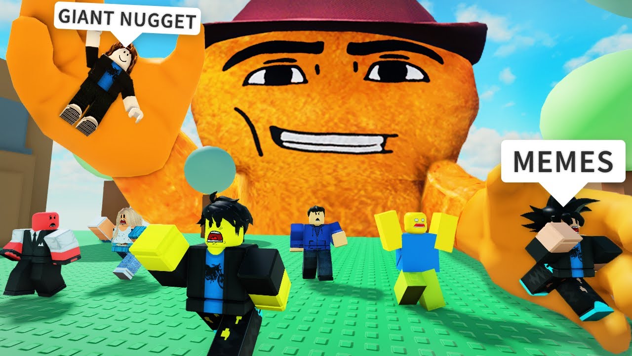Roblox Eat The World - Nugget Funny Moments & Memes 🤣