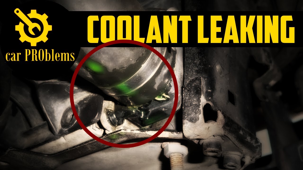 Coolant Leaking From Hose - How to Fix Antifreeze Hose Leak