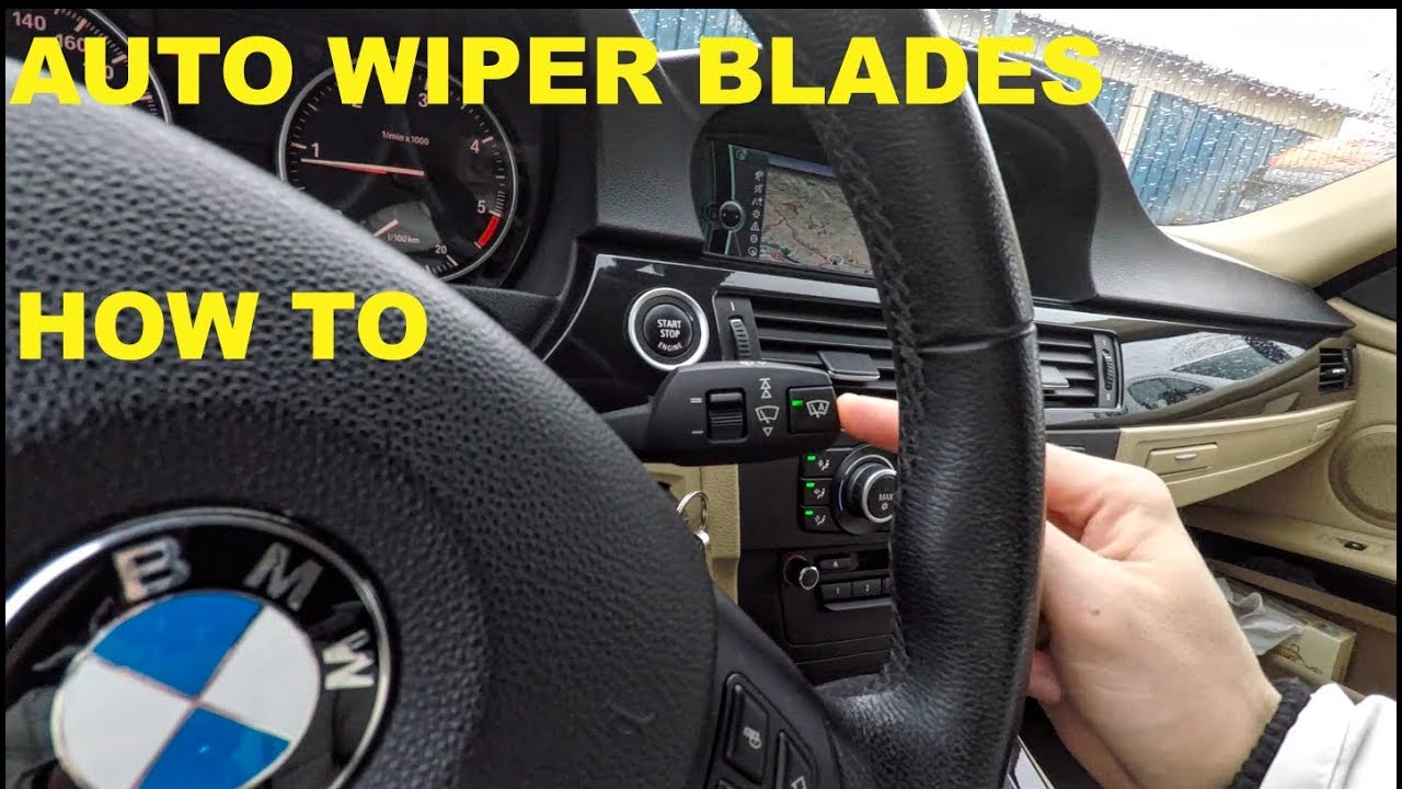 BMW e90 AUTO Wiper Blades function Explaining the truth !