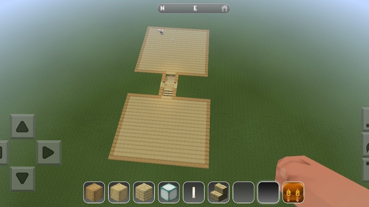 Realm craft game. i made a underground house Realm craft game videos 