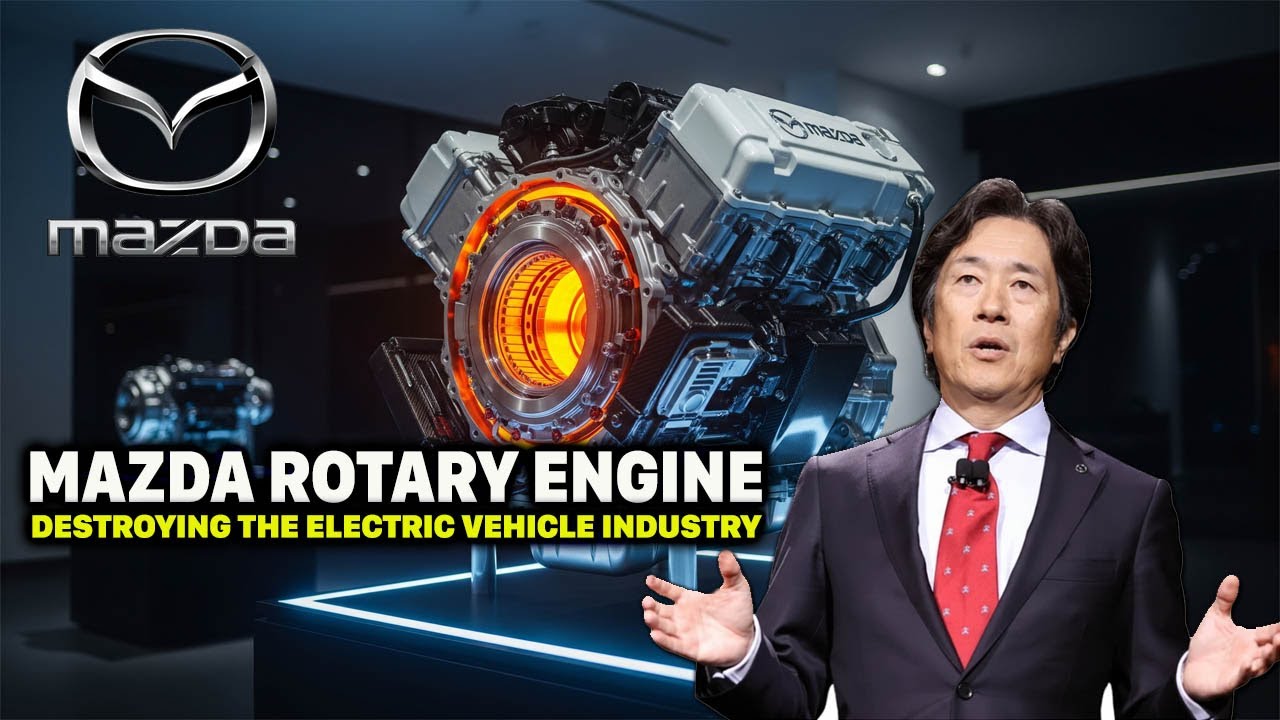 Mazda CEO Claims Rotary Engines Will Destroy Electric Cars - Here's the Truth