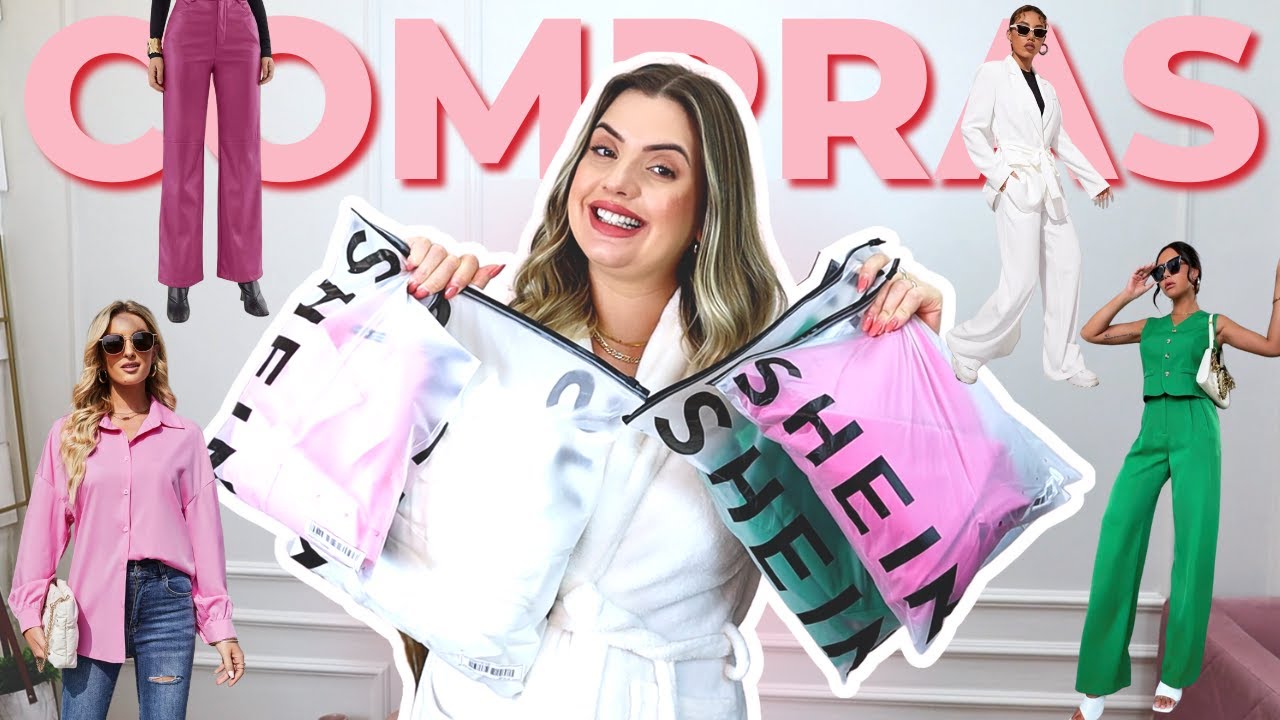 Compras na Shein: Conjuntos,Camisas e a Calça mais linda! Provei tudo!