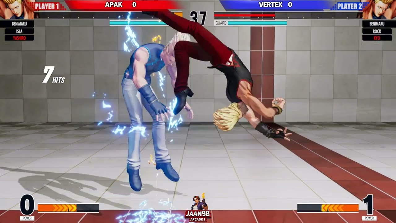 KOF XV 🌟 APAK VS VERTEX 🌟 HIGH LEVEL GAMEPLAY 🌟 KING OF FIGHTERS 15