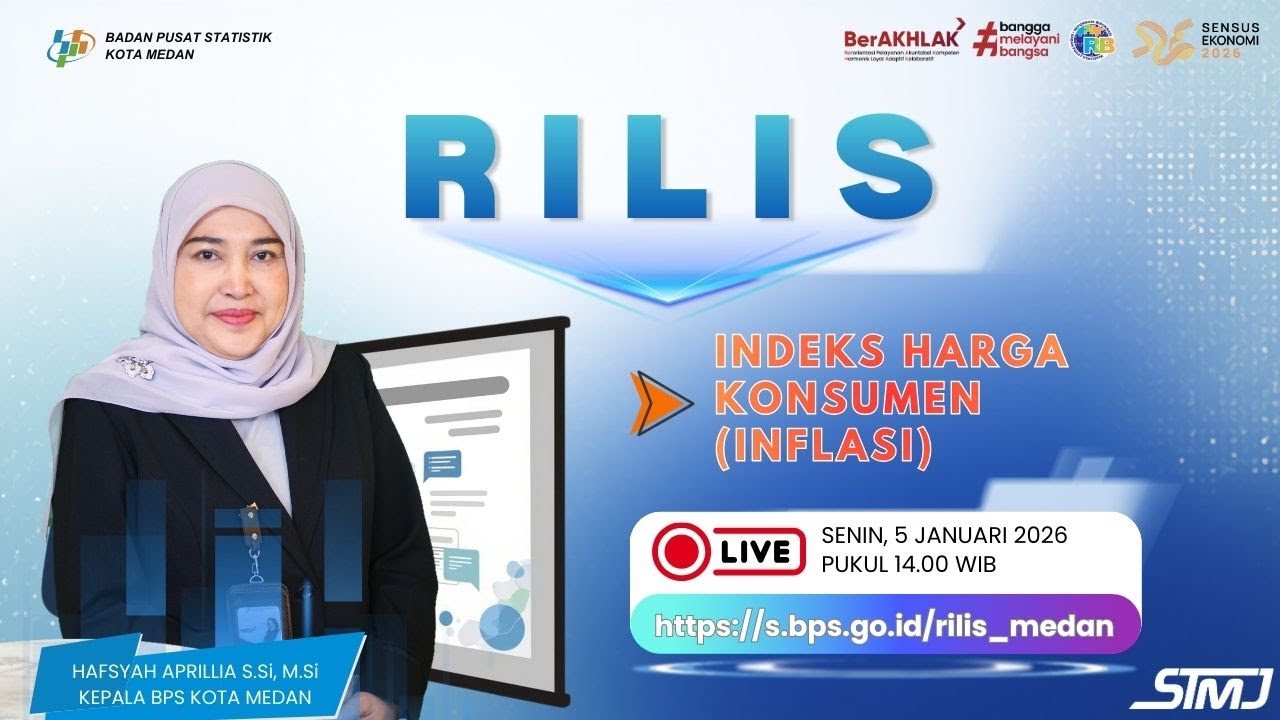 [RILIS BPS KOTA MEDAN] 5 Januari 2026