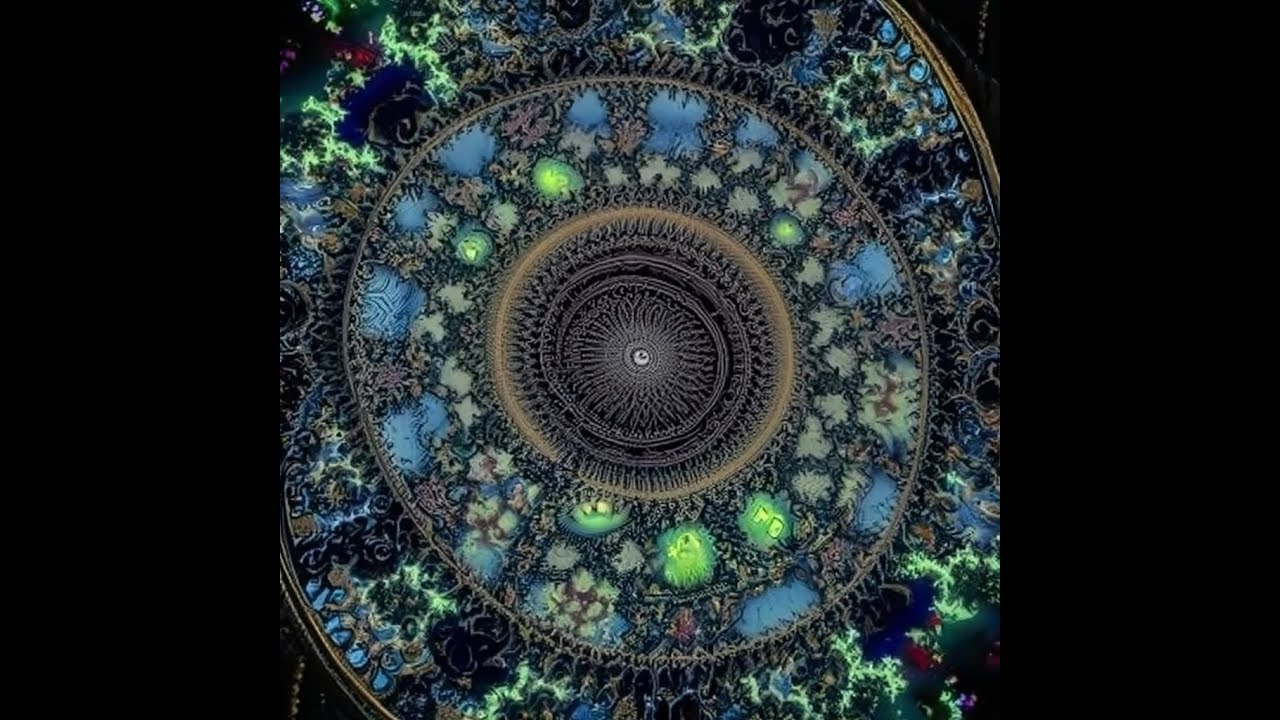 Menu Diving - Bioluminial (AI Image Composition)