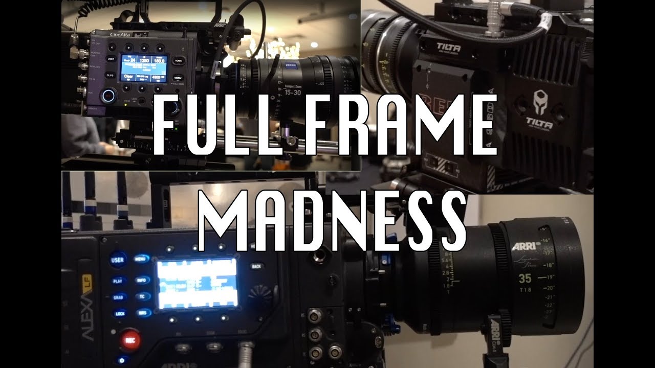 ARRI ALEXA, RED MONSTRO, SONY VENICE, FULL FRAME PRO CINEMA CAMERAS
