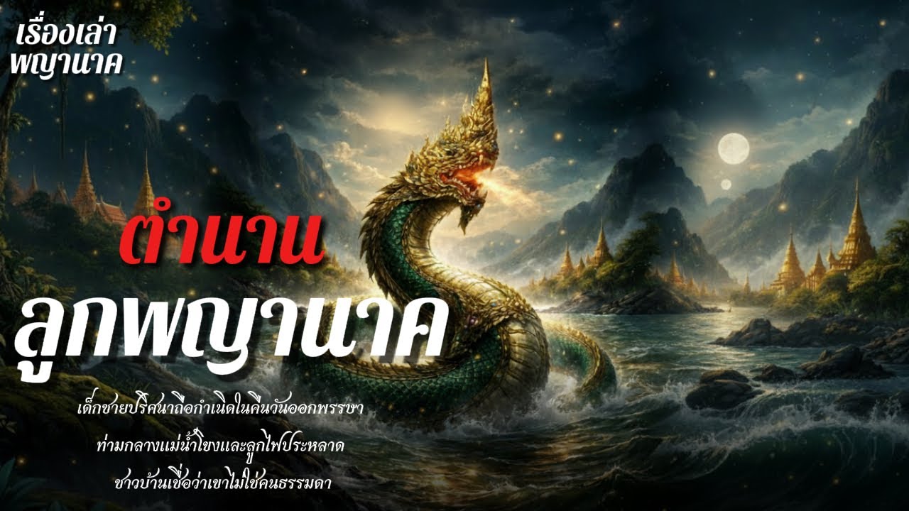 ชายปริศนาถือกำเนิดในคืนวันออกพรรษา ท่ามกลางแม่น้ำโขงและลูกไฟประหลาด ชาวบ้านเชื่อว่าเขาไม่ใช่คนธรรมดา