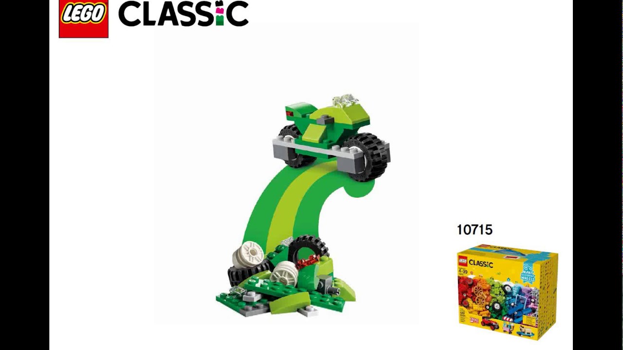 LEGO Classic 10715 Bricks on a Roll Building Instruction Racing Motorcycle