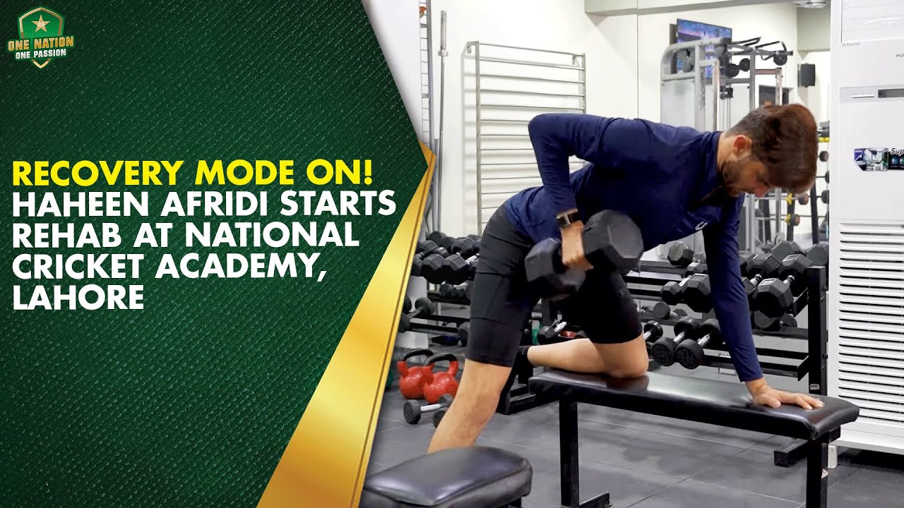 Recovery mode on! Shaheen Afridi starts rehab at National Cricket Academy, Lahore