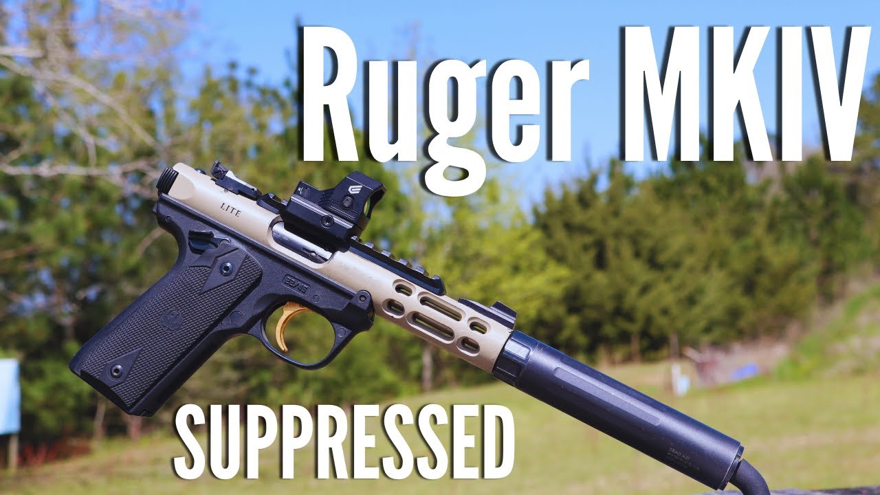 Обзор пистолета Ruger Mark IV Suppressed 22 | Тысячи патронов спустя