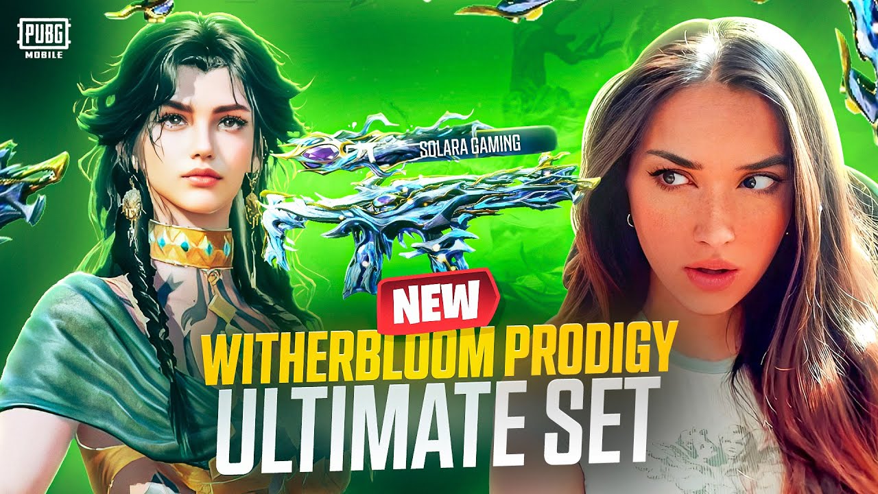 NEW WITHERBLOOM PRODIGY ULTIMATE SET + UPGRADEABLE HONEYBADGER || PUBG MOBILE