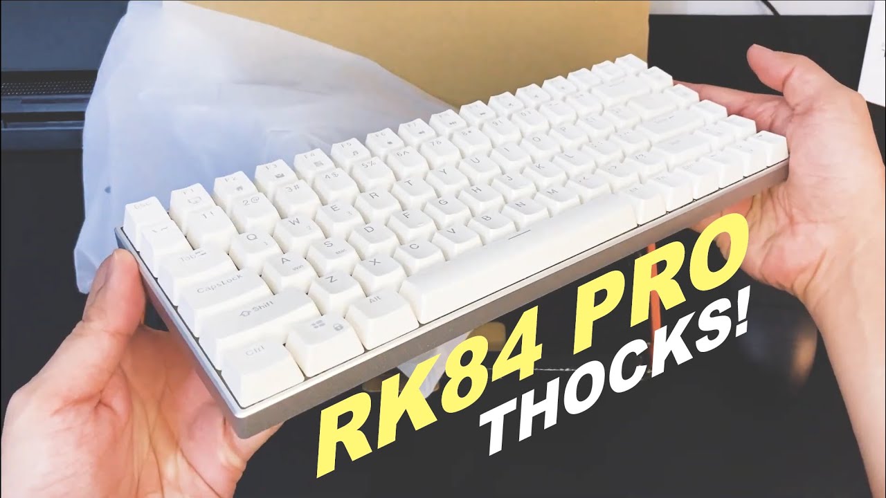 Royal Kludge RK84 Pro - First time 