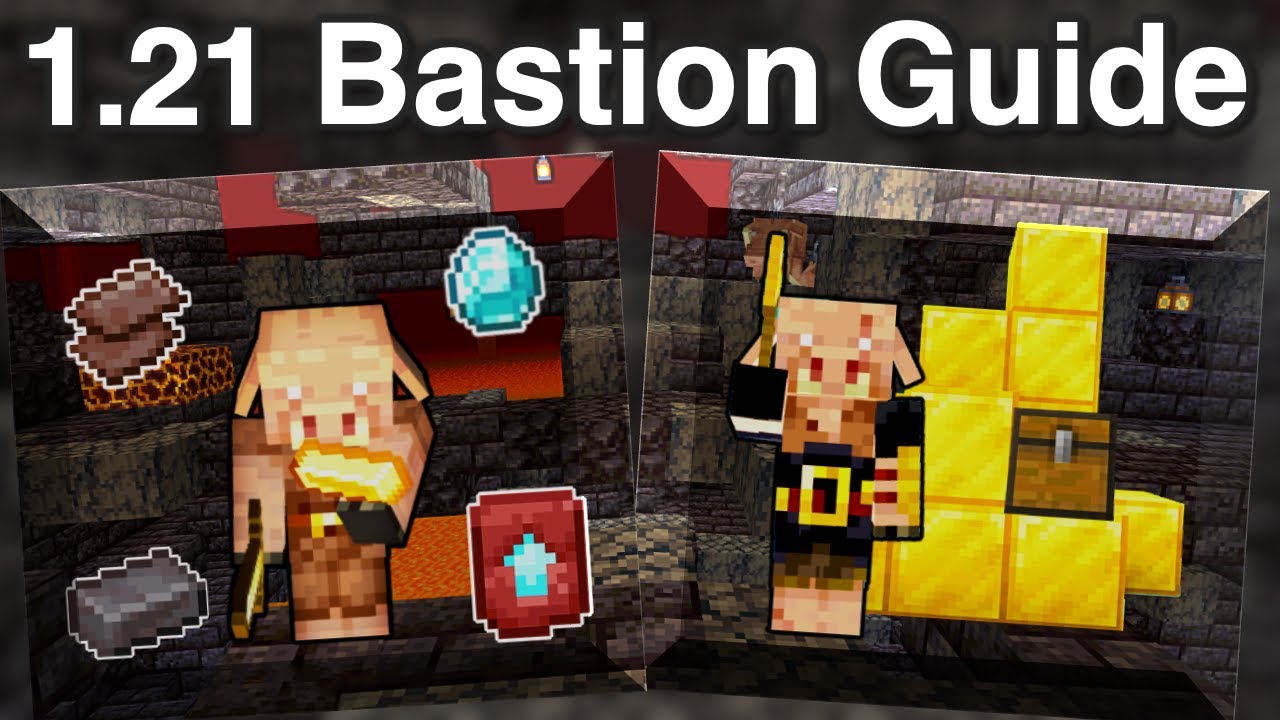 NEW Ultimate Minecraft Bastion Guide 1.21 | Find Treasure Bastion, Kill Piglin Brutes, and More!