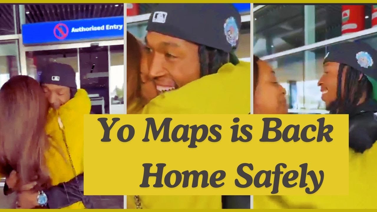 YO MAPS RETURNS HOME SAFELY FROM NAMIBIA AS WIFE KIDST KIFLE WELCOMES HIM