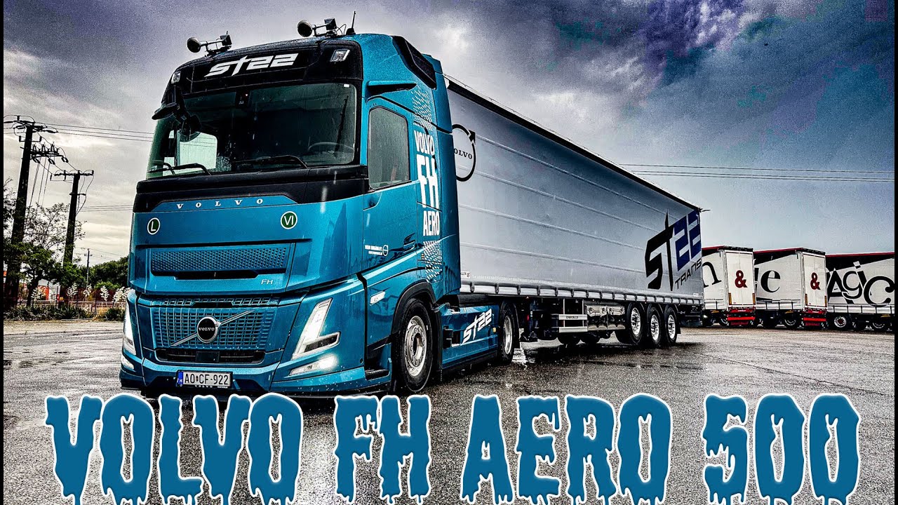 Volvo FH Aero 500 - A 4. kamion - ST22 TRANS