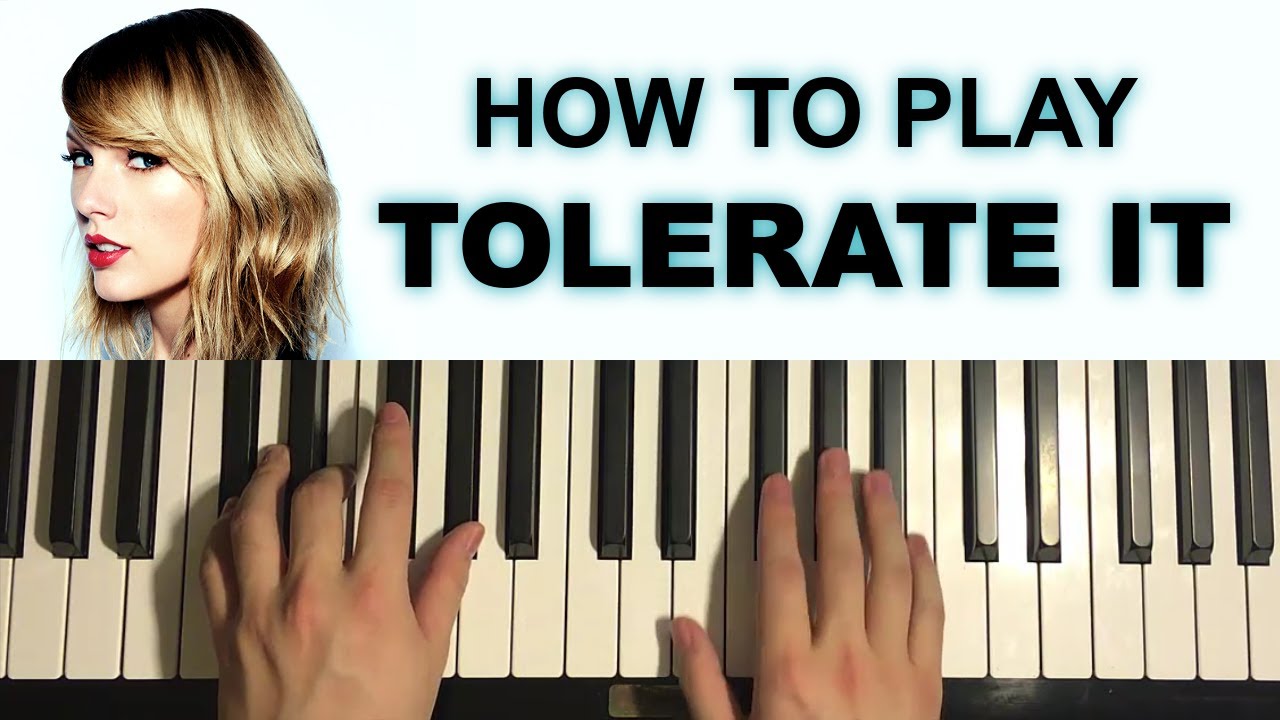 Taylor Swift - Tolerate It (Piano Tutorial Lesson)