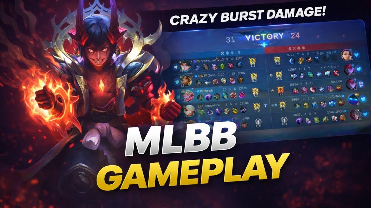 10 Kills Dyrroth jungle Gameplay ⚡ Must watch 🩷
