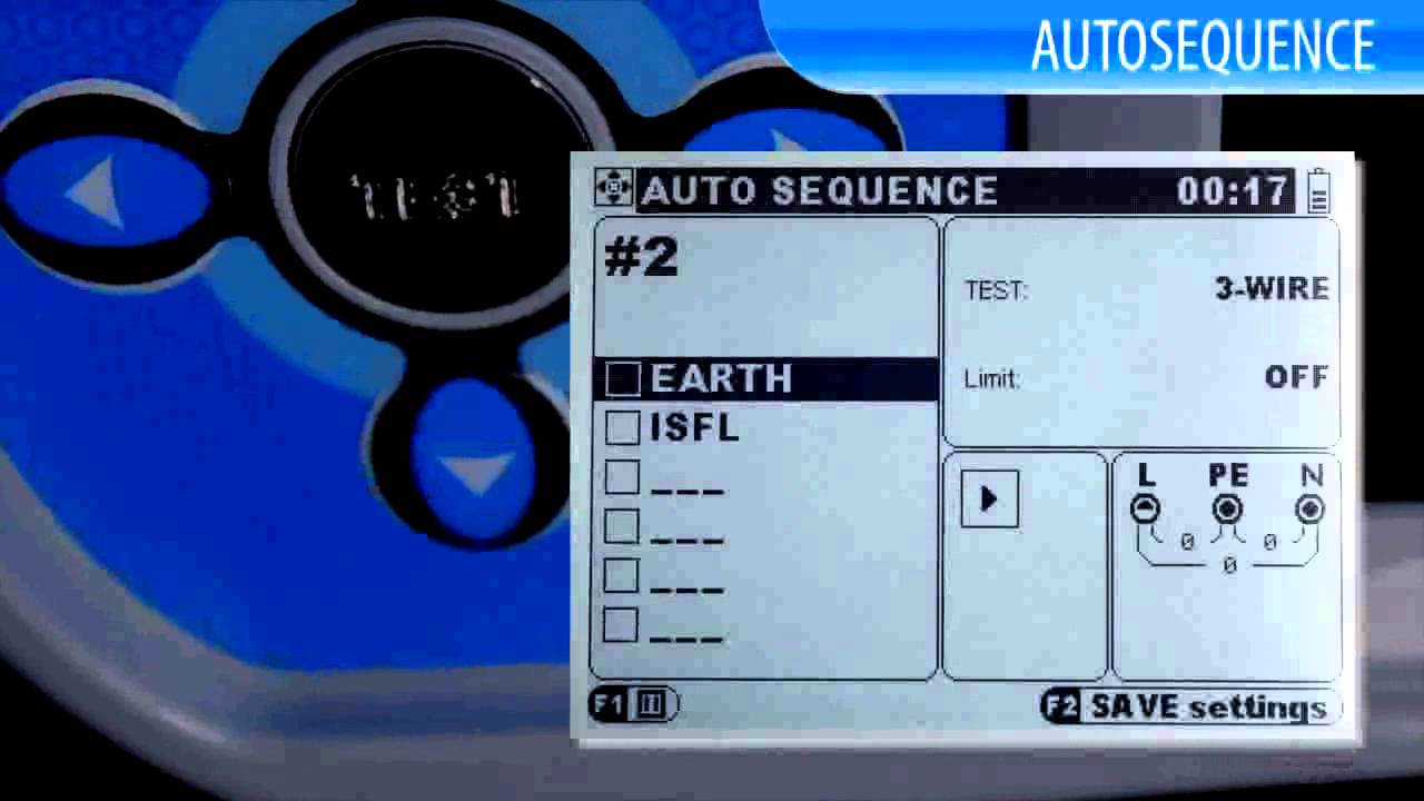 METREL Electrical Installation Safety  Autosequence