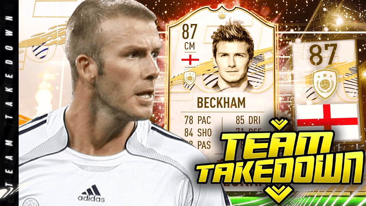 DAVID BECKHAM TEAM TAKEDOWN!!! Ft. Insane Pack Pull!!!