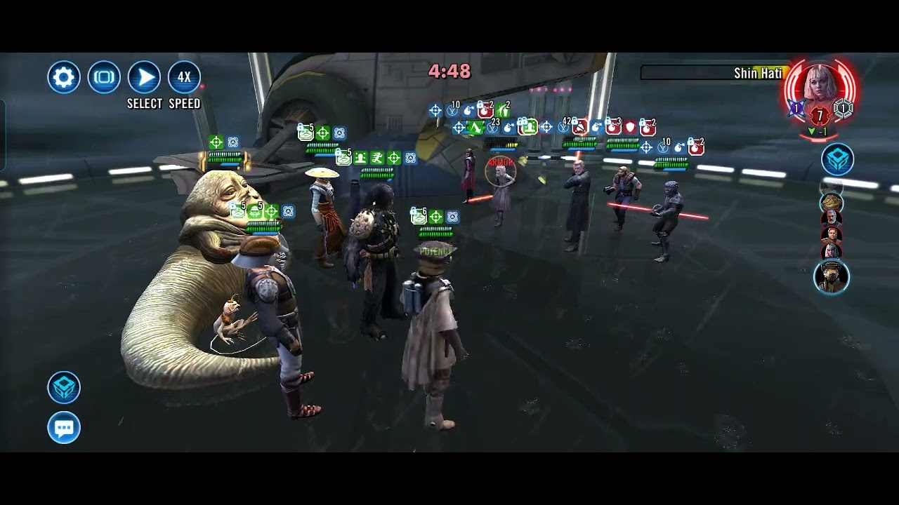 SWGOH TW - Jabba vs Baylan FDC