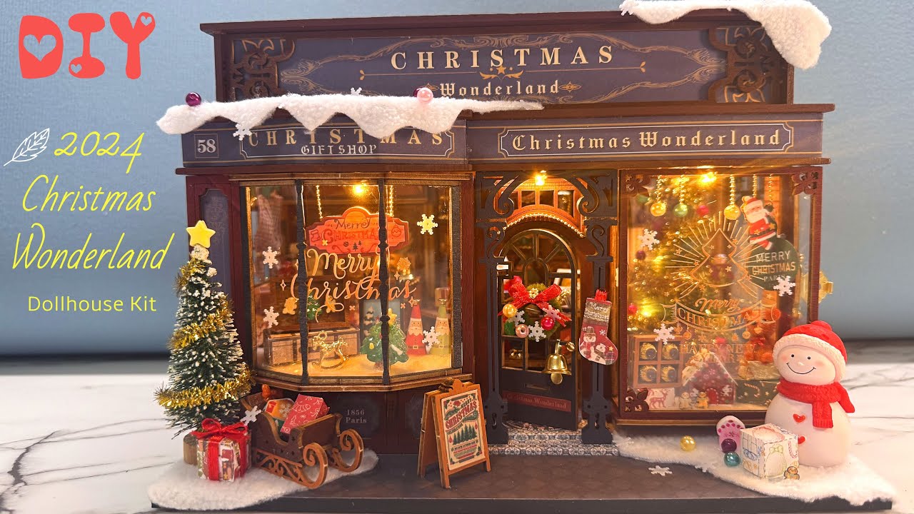 Christmas Wonderland DIY Miniature Dollhouse