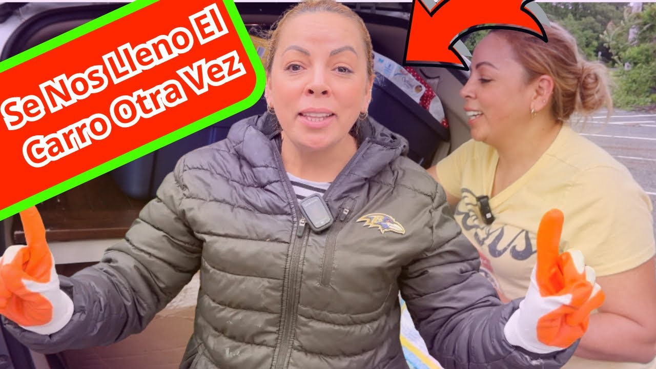 Se Nos Lleno el CARRO Estaba El contenedor Completamente Fully😱😳🇺🇸#NoemyBLaSalvadoreña