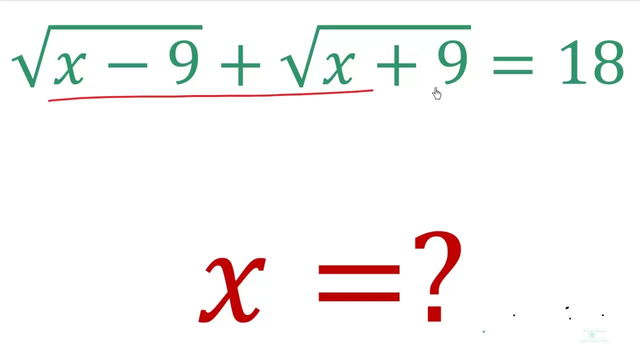 Germany || Math Olympiad || Can You Solve ||