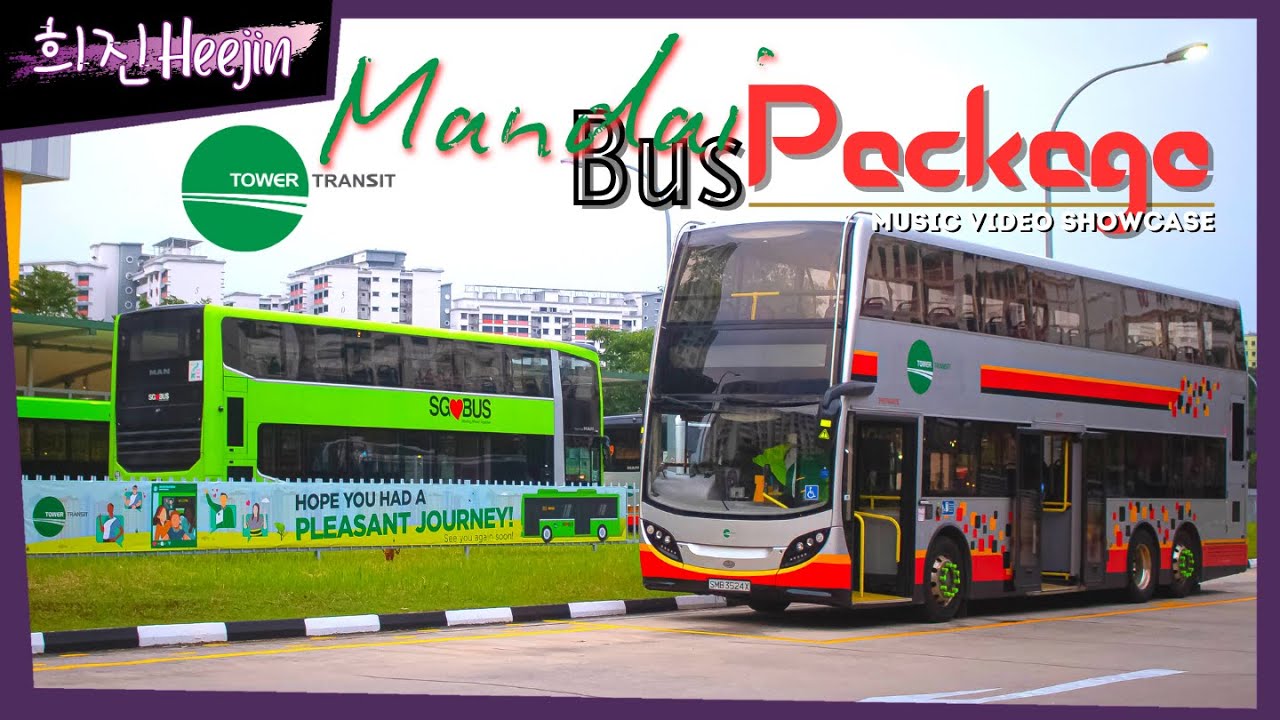 SMRT Buses to Tower Transit Mandai Bus Package Music Video Showcase | 희진Heejin
