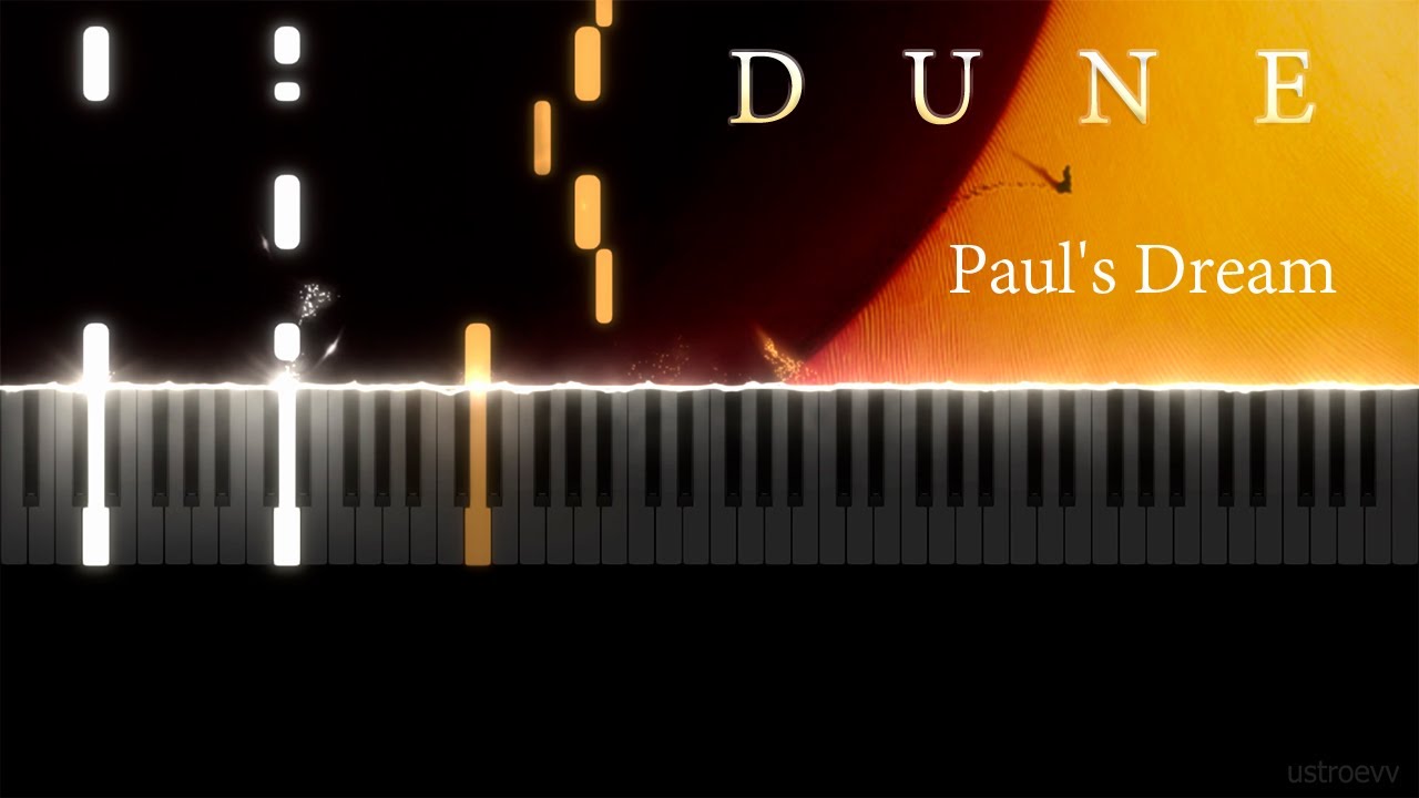 Dune Soundtrack - Hans Zimmer - Paul's Dream (piano cover by ustroevv)