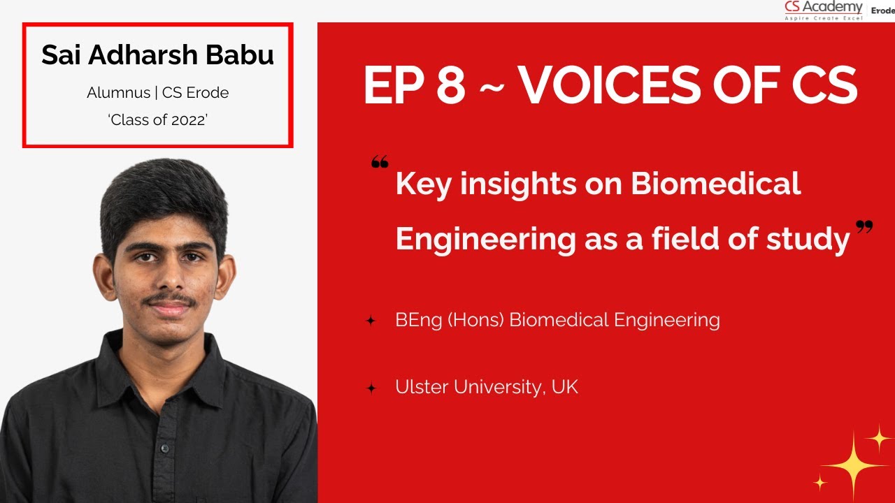 Voices of CS - Episode 8 | Mr. Sai Adharsh Babu |
