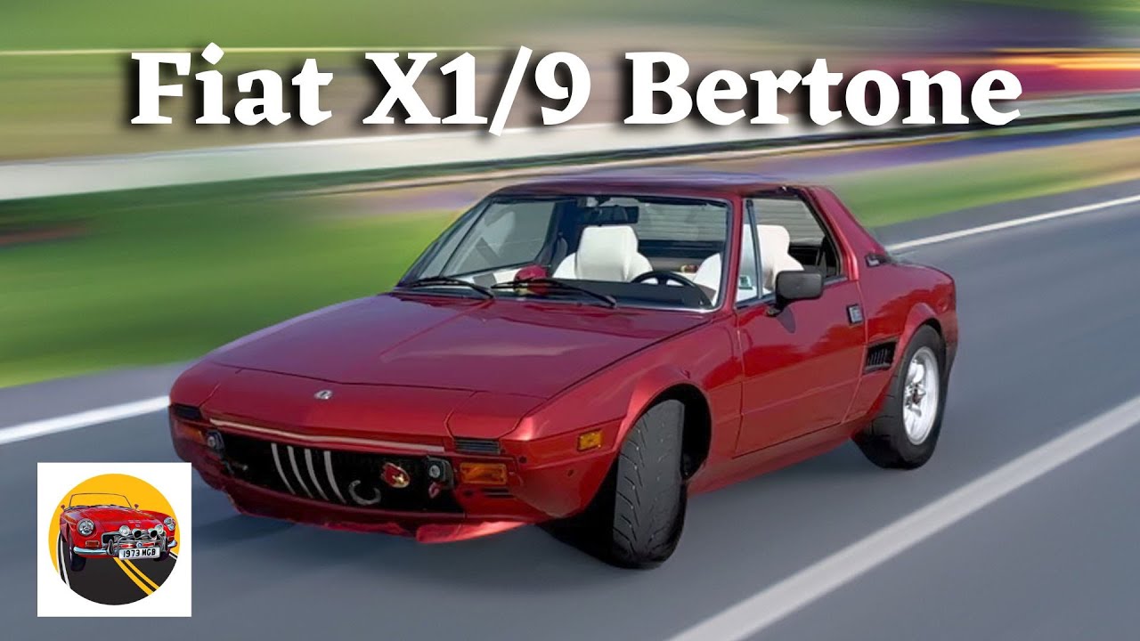 Fiat X1/9 Bertone — итальянская красота!