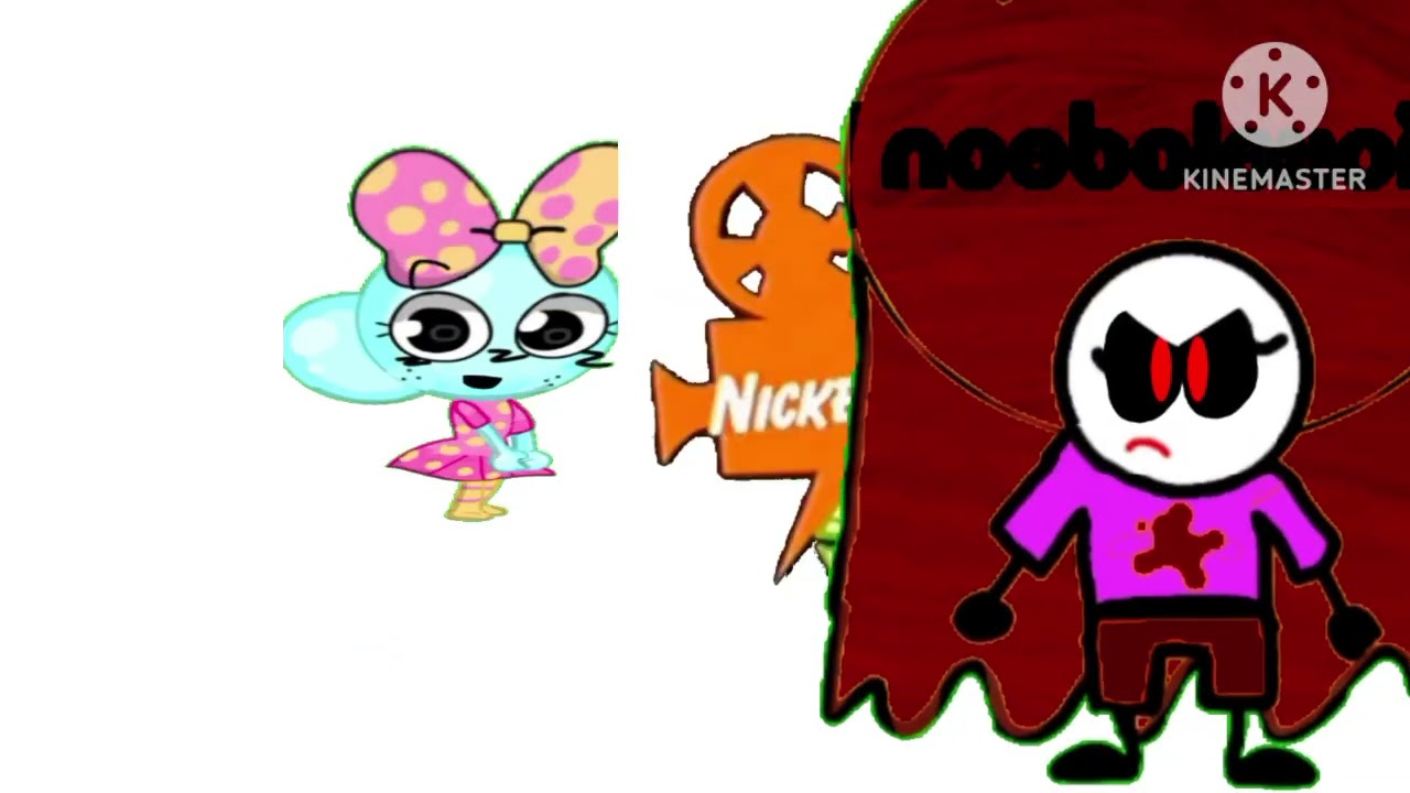 The nick jr bunnies show: nick bunnies white circle girl
