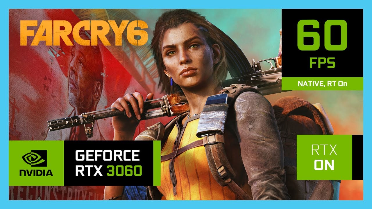RTX 3060 Laptop - Far Cry 6 - 1080p, 1440p and 4K!