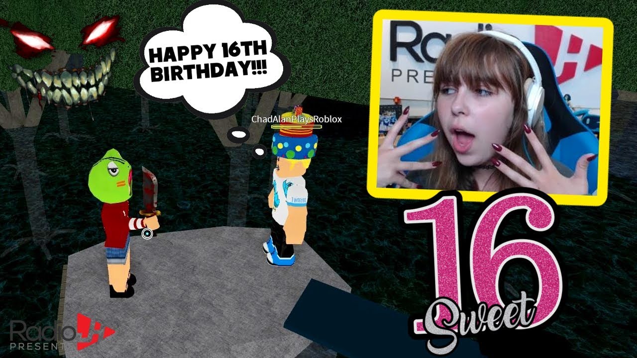 I Killed Chad At My 16th Birthday Camping Party! Roblox RadioJH Games