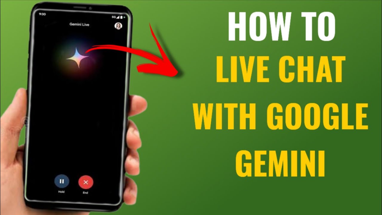 How to Live Chat with Google Gemini | Talk to Gemini | English