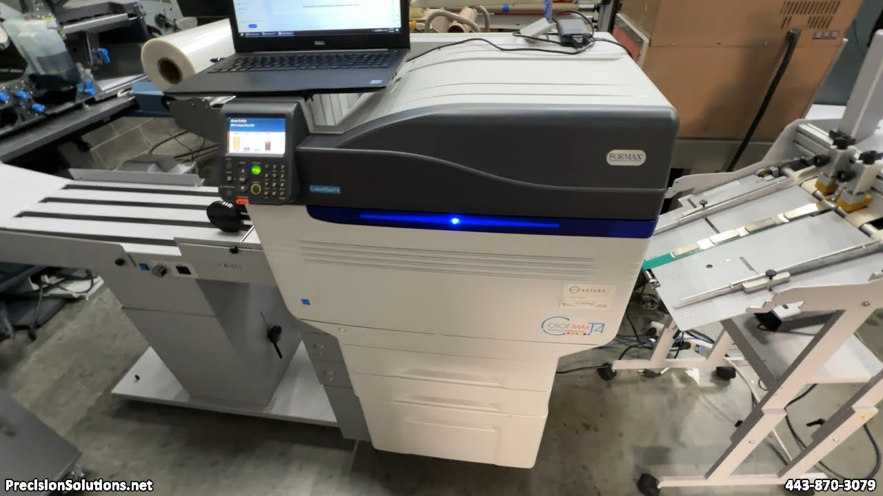 Formax ColorMax T4 Digital Printer Envelope Press