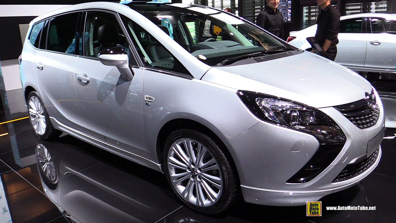 2015 Opel Zafira Tourer Cosmo OPC Line Diesel - Exterior, Interior Walkaround   2014 Paris Auto Show