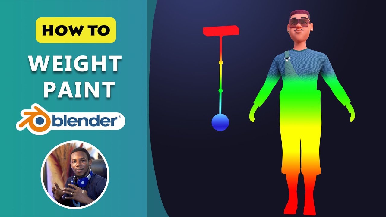 How To Weight Paint in Blender