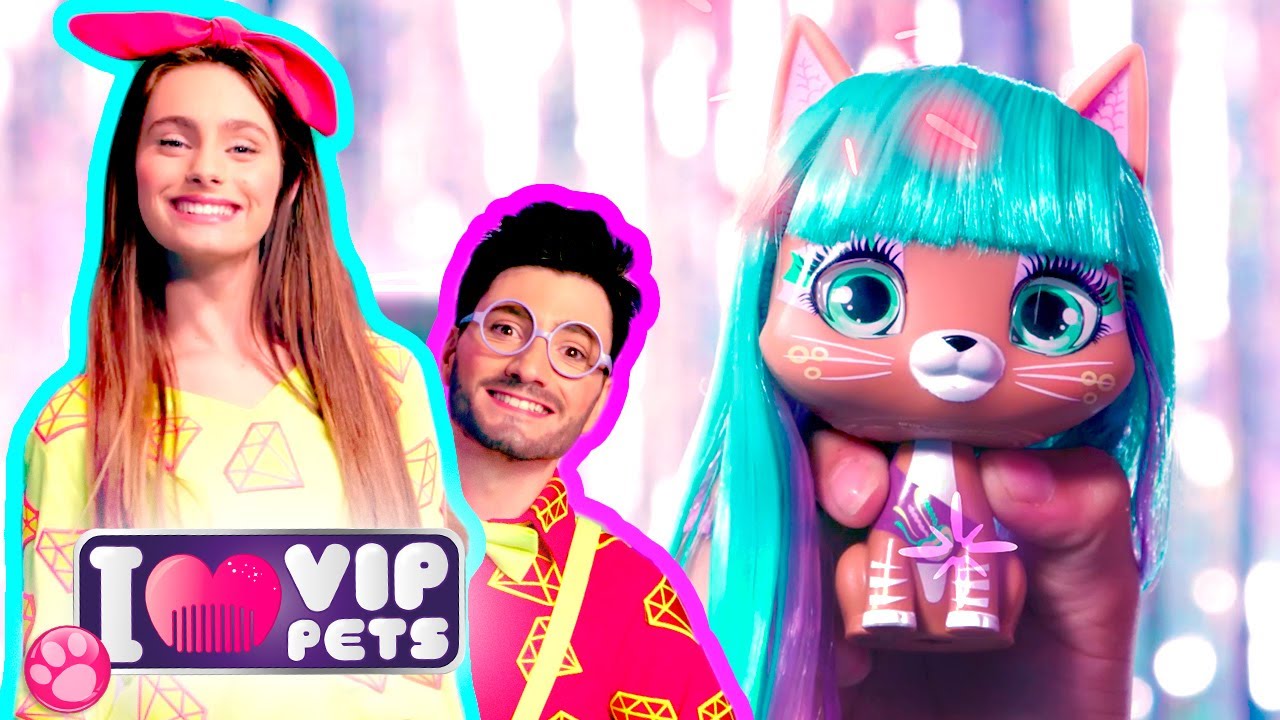 💥 D&Eacute;FI &agrave; une MAIN ✊🏻 VIP PETS 🌈 Salon de coiffure de Fabio & Fabia 💇🏼 DESSIN ANIM&Eacute; pour ENFANTS